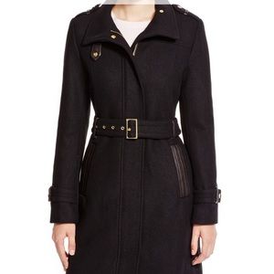 NWT Cole Haan Wool Trench Coat